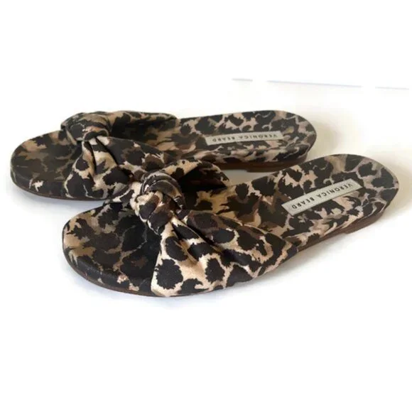 Veronica Beard Women's Leopard Print Sandals - Picture 3 of 8